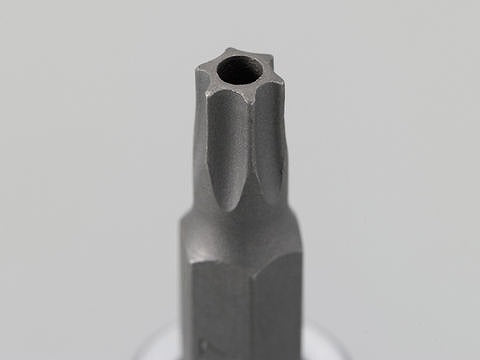 ヘクサロビュラ穴用ソケット ピン付きトルクス T-27H
