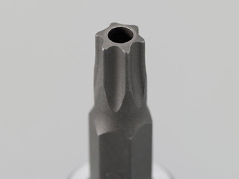 Hexalobular socket, with pin, Torx T-30H