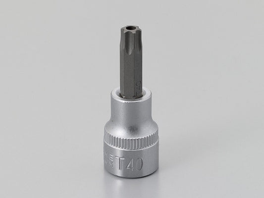 ヘクサロビュラ穴用ソケット ピン付きトルクス T-40H