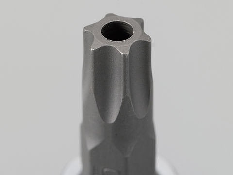 ヘクサロビュラ穴用ソケット ピン付きトルクス T-45H