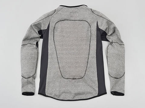 HenlyBegins HBP-018 HPPE Cut-Resistant Inner Protector Gray/Black L Size Cut-Resistant