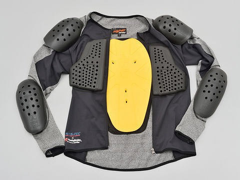 HenlyBegins HBP-018 HPPE Cut-Resistant Inner Protector Gray/Black L Size Cut-Resistant