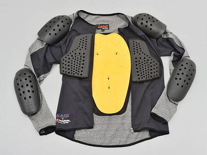 HenlyBegins HBP-018 HPPE Cut-Resistant Inner Protector Gray/Black L Size Cut-Resistant