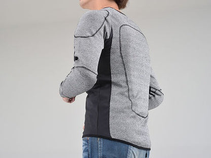 HenlyBegins HBP-018 HPPE Cut-Resistant Inner Protector Gray/Black L Size Cut-Resistant