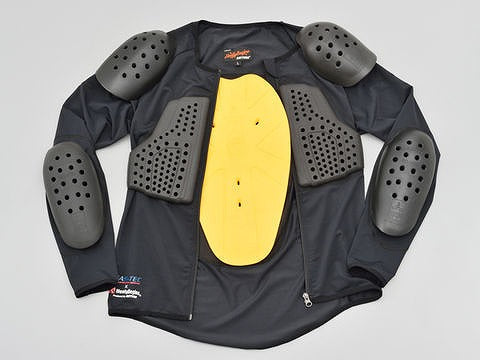 ヘンリービギンズ HBP-019 ストレッチインナープロテクター ブラック Sサイズ ストレッチ