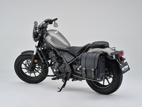 ヘンリービギンズ サドルバッグ DHS-18 ブラック 容量13L 合皮 汎用