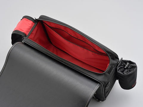 ヘンリービギンズ サドルバッグ DHS-19 ブラック 容量22L 合皮 汎用