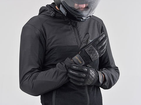 HenlyBegins HBG-065 Cafe Mesh Gloves Black L Size