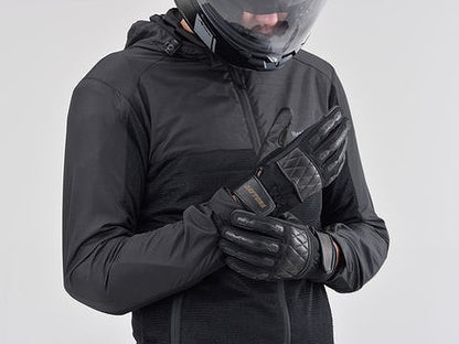 HenlyBegins HBG-065 Cafe Mesh Gloves Black L Size