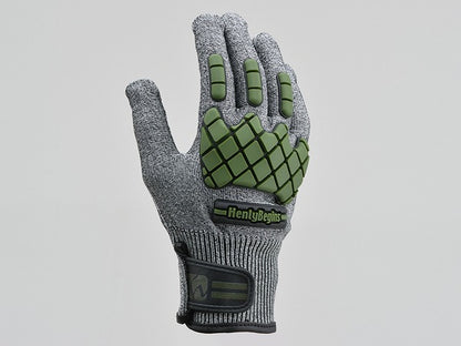 HenlyBegins HBG-060 Cut Resistant Gloves Olive M Size