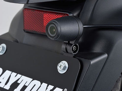 Rear Number Plate Mount Black For M760D/M777D Rear Camera Only