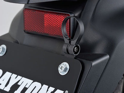 Rear Number Plate Mount Black For M760D/M777D Rear Camera Only
