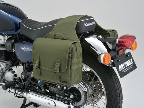 サドルバッグサポート ブラック 左側専用 W400/650/800