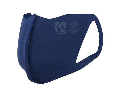 ヘンリービギンズ HBV-030 シームレスフレーム入りマスク ネイビー