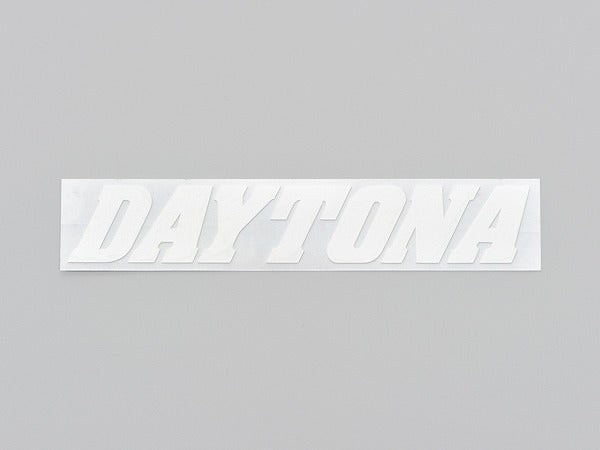 DAYTONA カットステッカー ホワイト 155mm×30mm 抜き文字