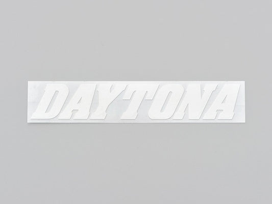 DAYTONA カットステッカー ホワイト 155mm×30mm 抜き文字