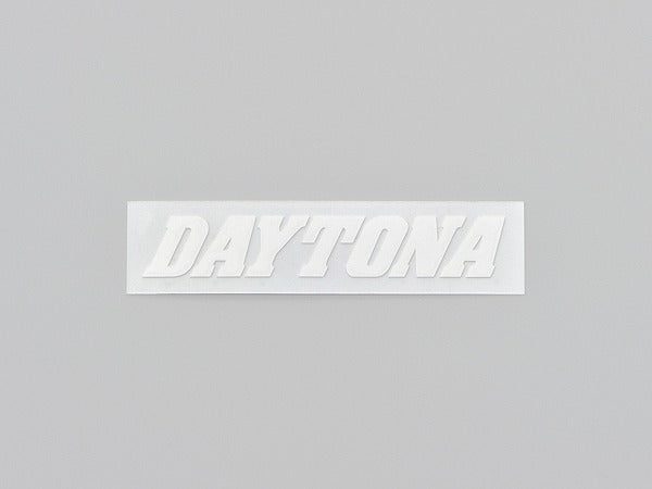 DAYTONA カットステッカー ホワイト 95mm×20mm 抜き文字