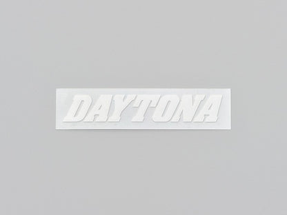 DAYTONA カットステッカー ホワイト 95mm×20mm 抜き文字