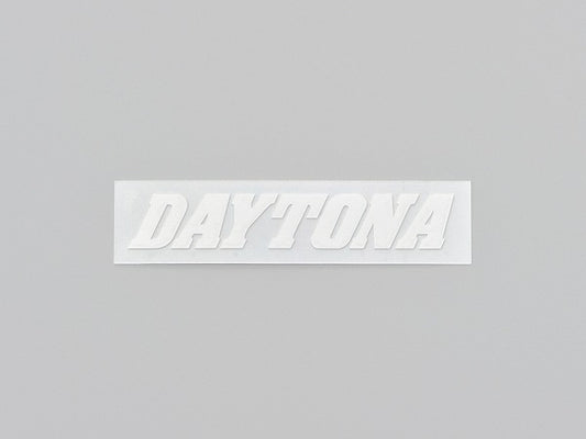 DAYTONA カットステッカー ホワイト 95mm×20mm 抜き文字