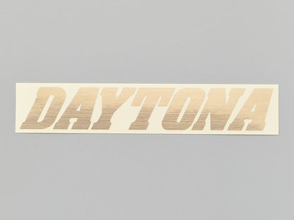 DAYTONA カットステッカー ヘアラインゴールド 155mm×30mm 抜き文字