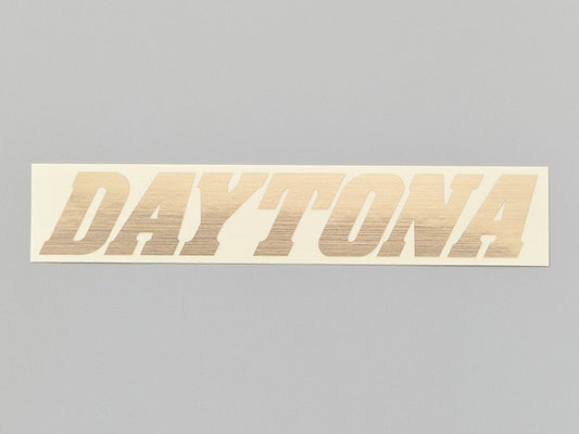 DAYTONA カットステッカー ヘアラインゴールド 155mm×30mm 抜き文字