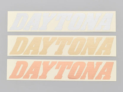 DAYTONA カットステッカー ヘアラインゴールド 155mm×30mm 抜き文字