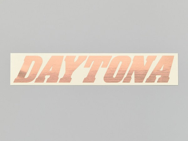 DAYTONA カットステッカー ヘアラインカッパー 155mm×30mm 抜き文字