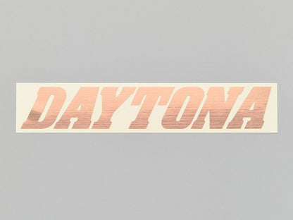 DAYTONA カットステッカー ヘアラインカッパー 155mm×30mm 抜き文字