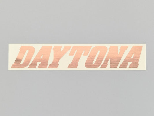 DAYTONA カットステッカー ヘアラインカッパー 155mm×30mm 抜き文字