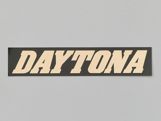 DAYTONA ステッカー 黒/金(文字) 150mm×30mm 角ステッカー