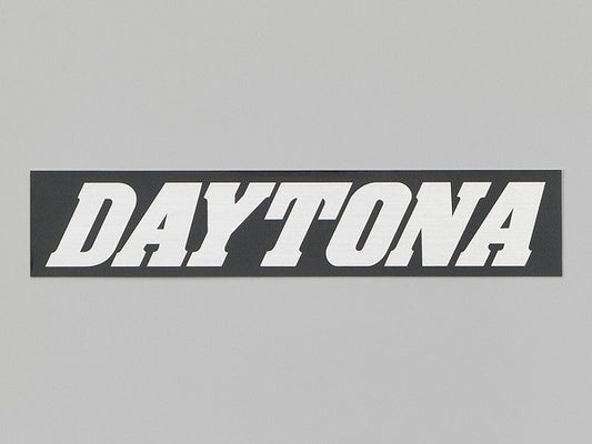 DAYTONA ステッカー 黒/銀(文字) 150mm×30mm 角ステッカー