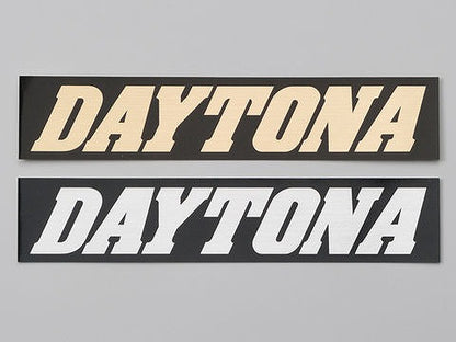 DAYTONA ステッカー 黒/銀(文字) 150mm×30mm 角ステッカー