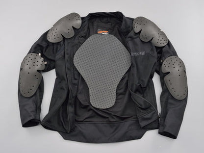 HBJ-058 Sports Mesh Jacket Black 2XL Size