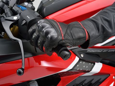 HBG-058 AW Sports Short Gloves Black/Red L Size