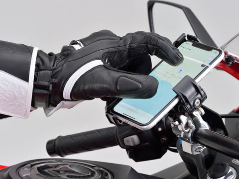 HBG-068 AW Sports Long Gloves Long Black/White XL Size