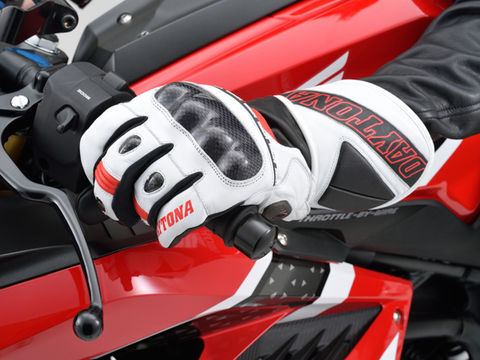 HBG-068 AW Sports Long Gloves Black/White/Red XL size