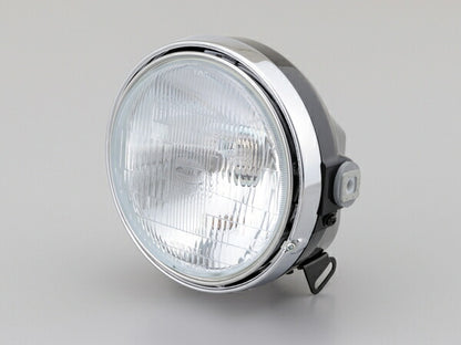 Headlight (Size M) Chrome-plated/Lens diameter 153mm