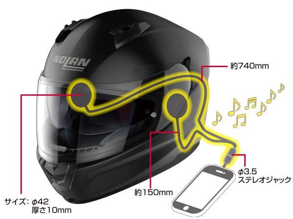 HDヘルメットスピーカー2