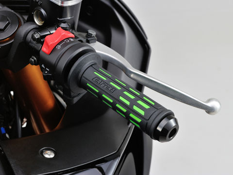 グリッピーグリップ GG-D-TAPERD-SP ブラック×グリーン 122mm 汎用