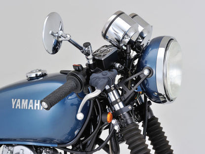 Normal Headlight Stay Set Black SR400/500