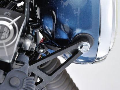Normal Headlight Stay Set Black SR400/500