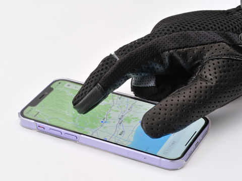 HBG-072 フルメッシュスタンダードグローブ グレー Mサイズ