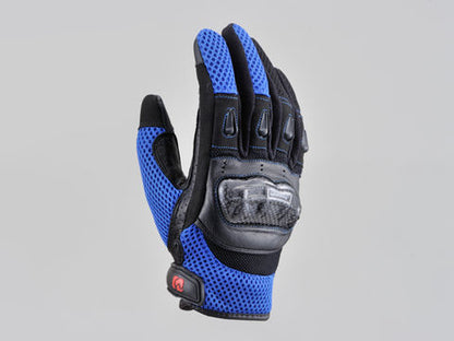 HBG-116 カーボンメッシュグローブ ブルー Sサイズ