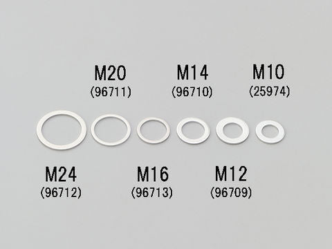Drain Bolt Gasket (reversible) M10, φ18 x 10.5 x 1.5mm, 1 pc.