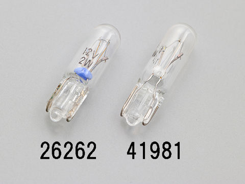 メーターバルブ(ウエッジ)12V2W 1個