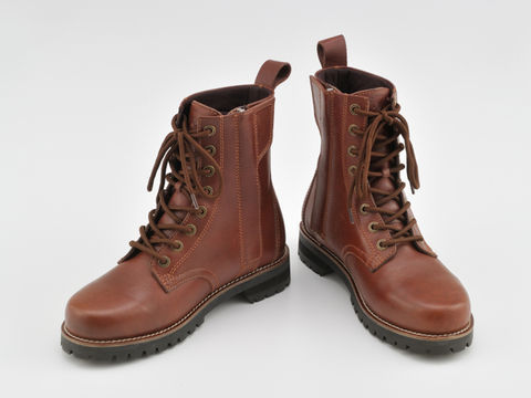 HBS-007 Mid Boots Brown 27.0cm