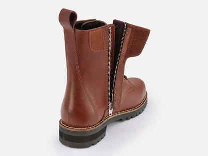 HBS-007 Mid Boots Brown 27.0cm