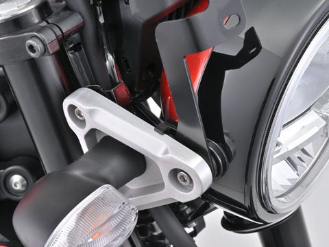 ブラストバリアー/エアロバイザー 取付ステー XSR125/155 左右各1個入り