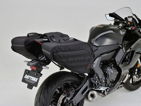 サイドバッグサポート マットブラック 左右セット YZF-R7