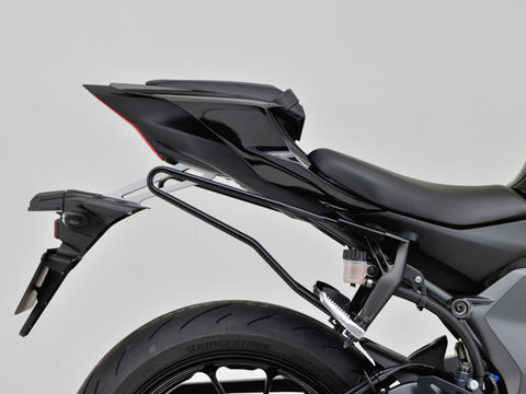 サイドバッグサポート マットブラック 左右セット YZF-R7